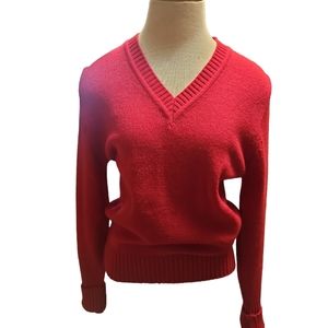 Vintage Exclusive Imports virgin acrylic v-neck sweater Euc